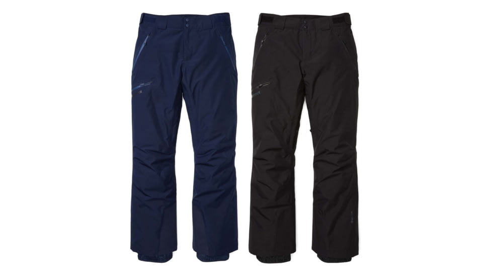 Marmot Lightray Pant - Men's, Arctic Navy, Black