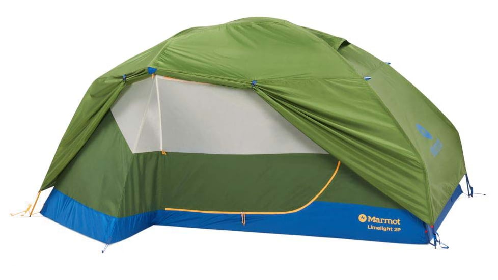 Marmot Limelight Tent - 2 Person, Foliage/Dark Azure, One Size, 195115053178