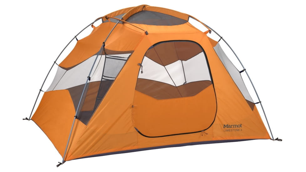 Marmot Limestone Tent, 4-Person, Pale Pumpkin/Terra Cotta, 514351