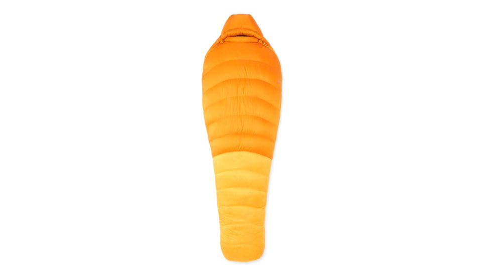 Marmot Lithium Sleeping Bag, Short, Orange Pepper/Golden Sun, Left Zipper, M14408-21734-LZ