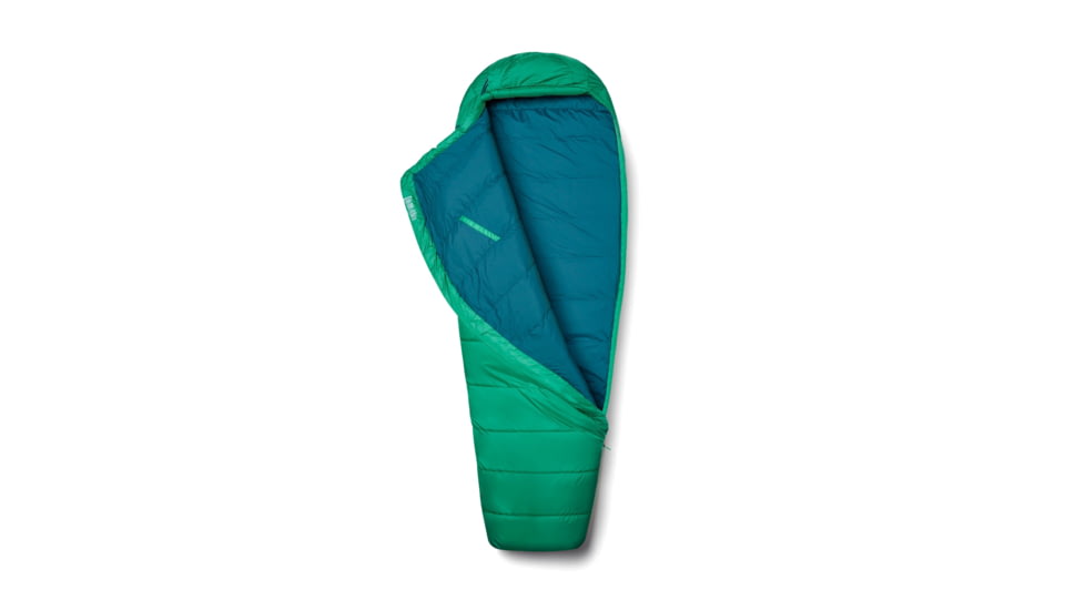 Marmot Lost Coast 30 Sleeping Bags, Clover/Dark Jungle, Left Zip, M15412-23221-LZ