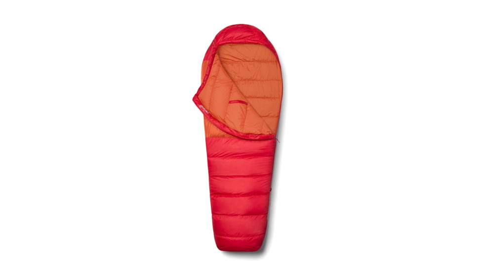 Marmot Lost Coast 40 Sleeping Bags, Team Red/Auburn, Left Zip, Long, M15411-23494-LZ