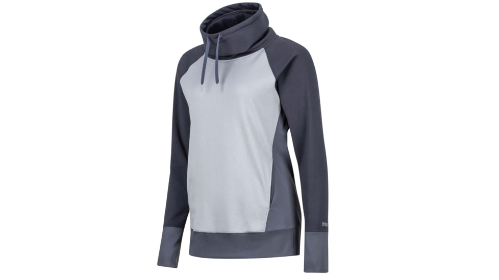 Marmot Marley Long Sleeve T-Shirt - Womens, Grey Storm Heather/Dark Steel, M 48470-1645-M
