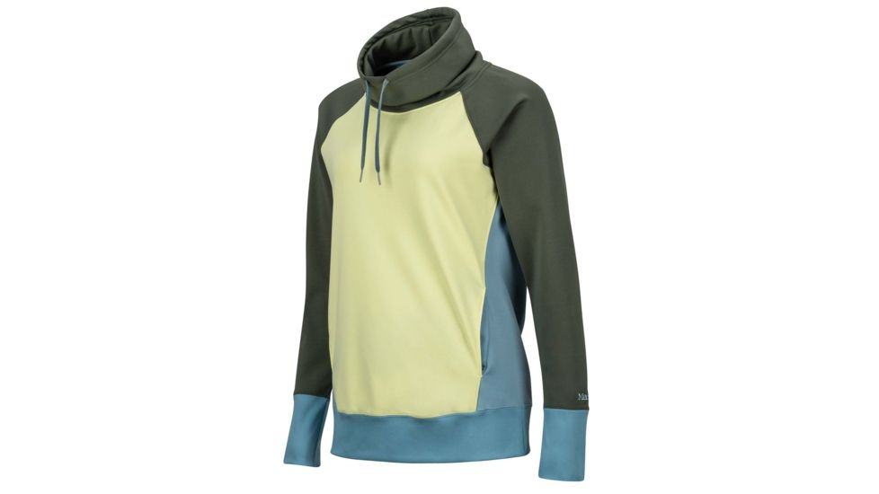 Marmot Marley Long Sleeve T-Shirt - Womens, Honeydew/Crocodile, L 48470-4782-L