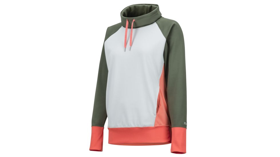 Marmot Marley Long Sleeve - Womens, Bright Steel/Crocodile, Small, 48470-1560-S