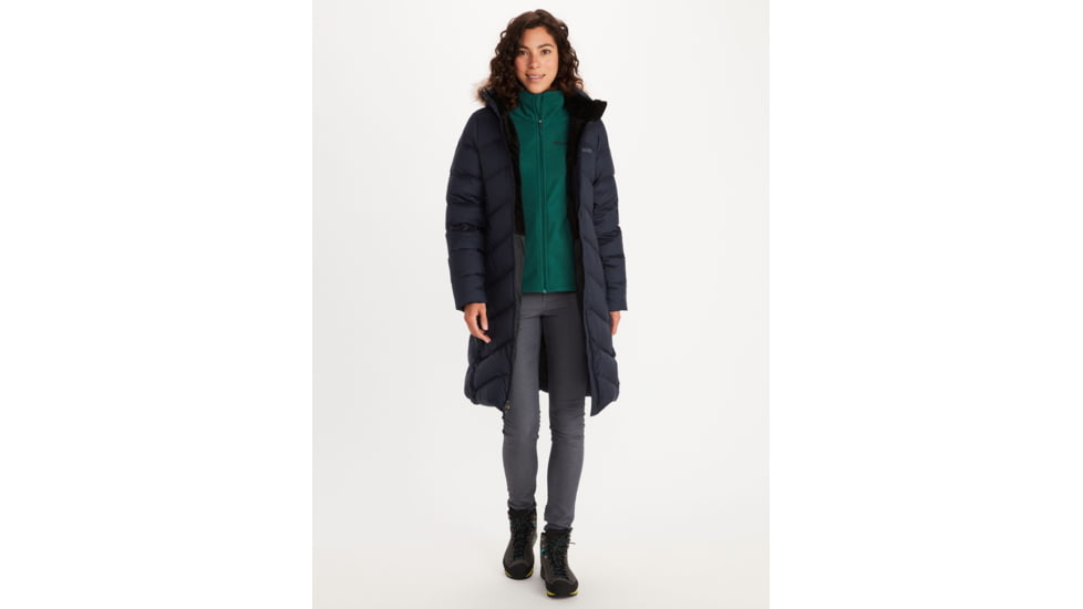 Marmot Montreaux Coat - Women's, Small, Midnight Navy, 78090-2632-S