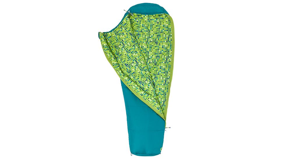 Marmot Nanowave 40 Sleeping Bag - Kid's, Malachite, Reg 5ft / Left Zip, 38880-3679-LZ