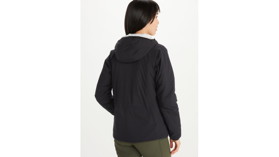 Marmot Novus Hoody - Womens, Black, Medium, M12693-001-M