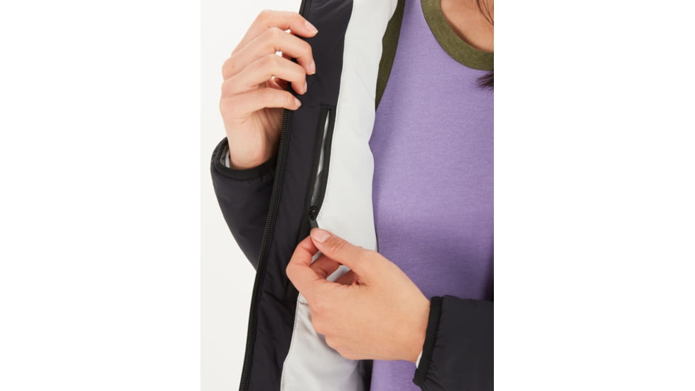 Marmot Novus Hoody - Womens, Black, Medium, M12693-001-M