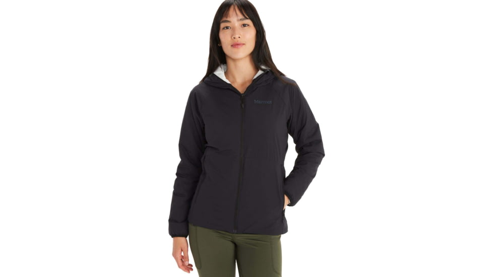 Marmot Novus Hoody - Womens, Black, Medium, M12693-001-M