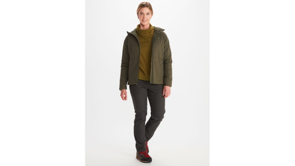 Marmot Novus Hoody - Womens, Nori, Extra Large, M12693-4859-XL