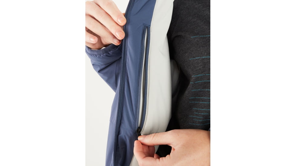 Marmot Novus Hoody - Womens, Storm, Extra Small, M12693-134-XS