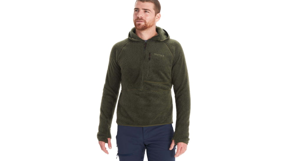 Marmot Orsa Polartec Wool Hoody - Mens, Nori, Extra Large, M13206-4859-XL