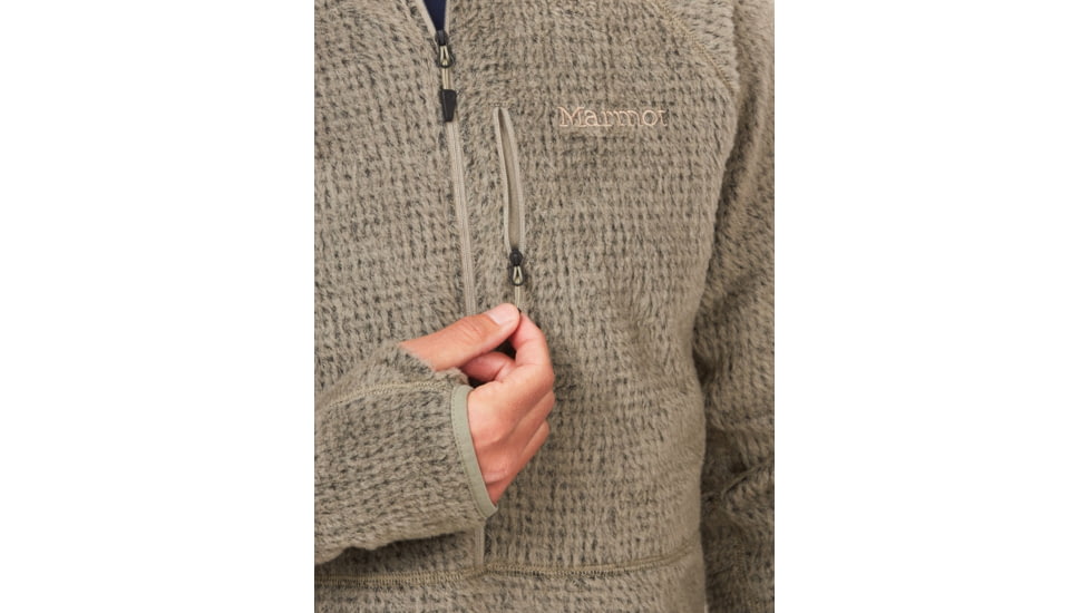 Marmot Orsa Polartec Wool Hoody - Mens, Vetiver, Medium, M13206-21543-M