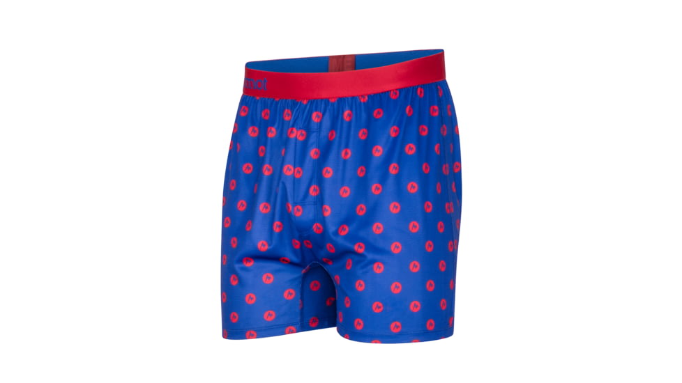 Marmot Performance Boxer Briefs - Mens, Dot, Small, 10420-8735-S