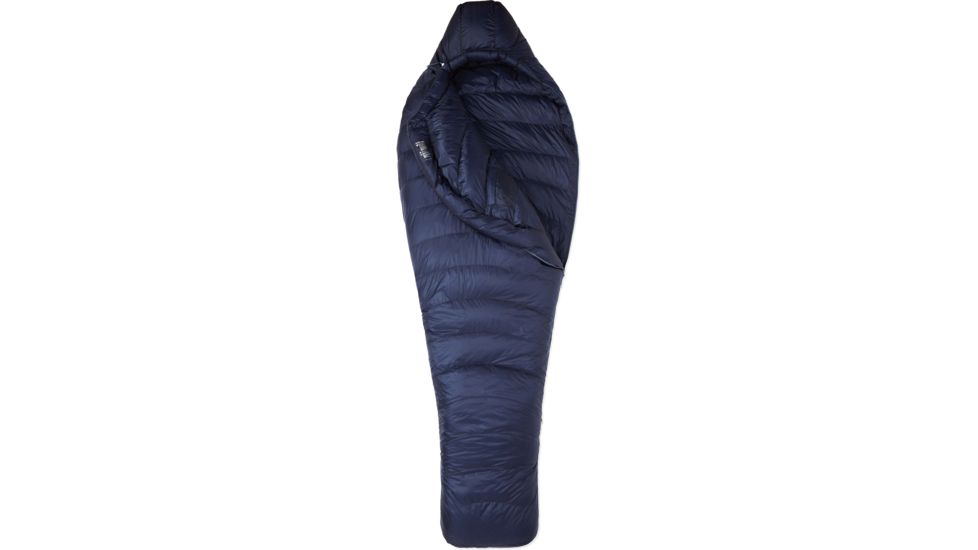 Marmot Phase 20 Sleeping Bag, Arctic Navy, Long, Left Zip, 37980-2975-LZ