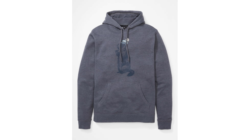 Marmot Pom Pom Hoody - Mens, Grey Heather, Extra Large, M11727-007-XL