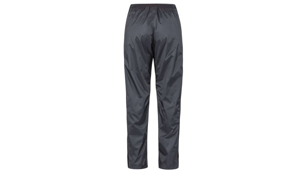 Marmot PreCip Eco Full Zip Pant - Womens, Black, Medium, Short Inseam, 46720S-001-M