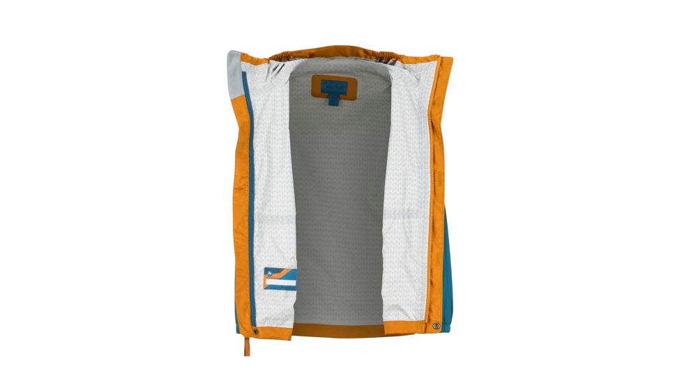 Marmot PreCip Eco Jacket - Boys, Late Night/Aztec Gold, Small, 41000-3060-S