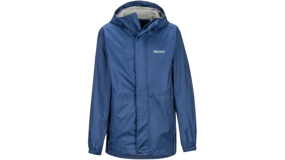 Marmot PreCip Eco Jacket - Girls, Arctic Navy, Large, 41010-2975-L