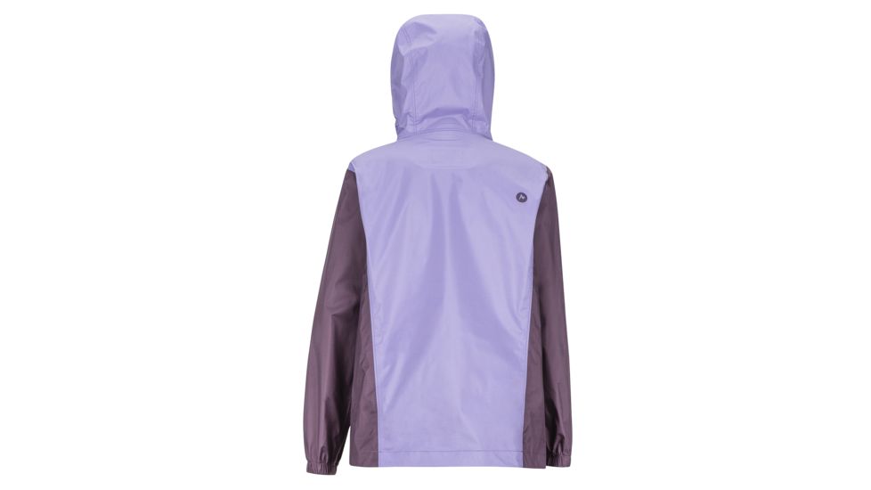 Marmot PreCip Eco Jacket - Girls, Paisley Purple/Vintage Violet, Small, 41010-3062-S