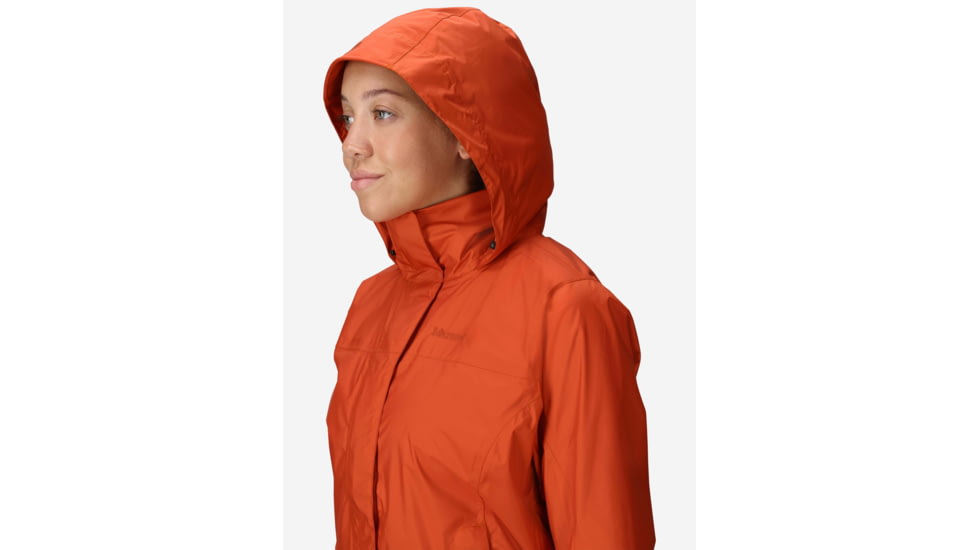 Marmot PreCip Eco Jacket - Womens, Ginger Blossom, XL, M15866-24362XL