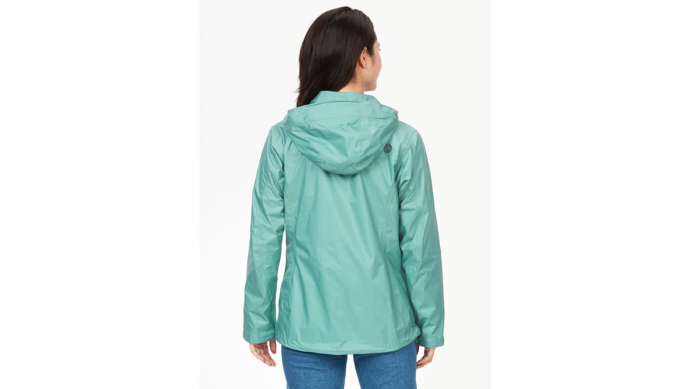 Marmot PreCip Eco Jackets - Womens, Blue Agave, Extra Small, 46700-3637-XS