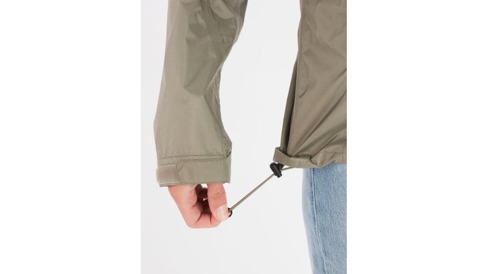 Marmot PreCip Eco Jackets - Womens, Vetiver, Small, 46700-21543-S