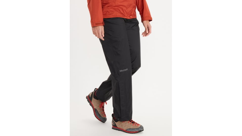 Marmot PreCip Eco Pant Long - Womens, Black, Extra Large, 46730L-001-XL