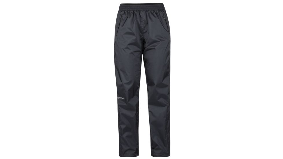 Marmot PreCip Eco Pant - Womens, Black, Extra Large, Regular Inseam, 46730-001-XL