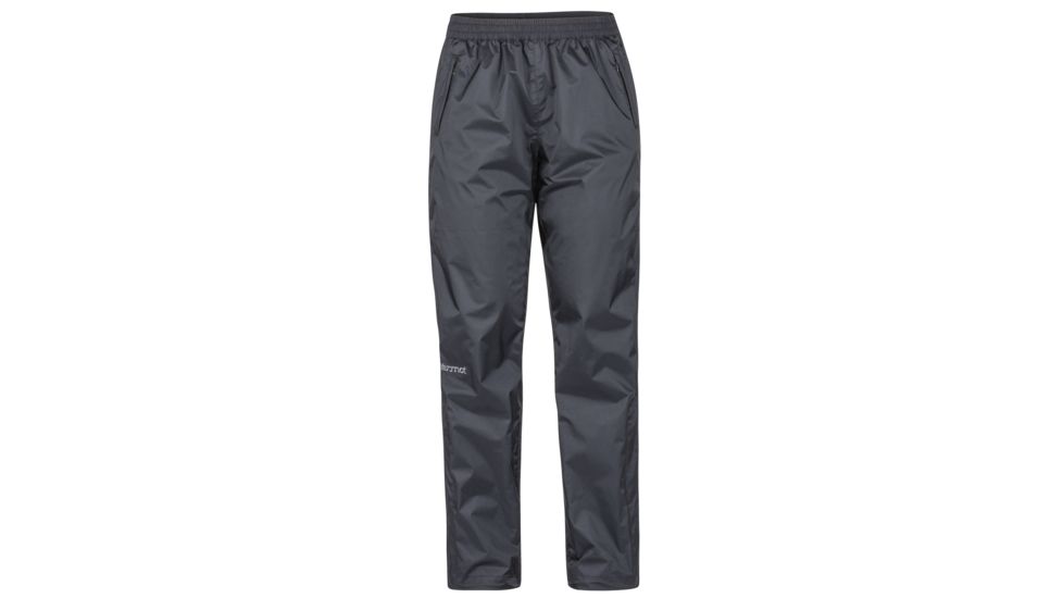 Marmot PreCip Eco Pant - Womens, Black, Extra Small, Short Inseam, 46730S-001-XS