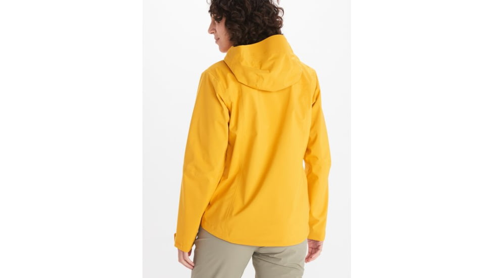 Marmot PreCip Eco Pro Jacket - Women's, Medium, Golden Sun, M12389-9057-M
