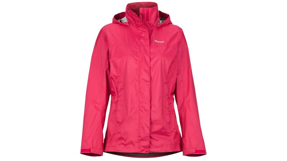Marmot PreCip Jacket - Womens, Disco Pink, Medium, 46200-7216-Disco Pink-M