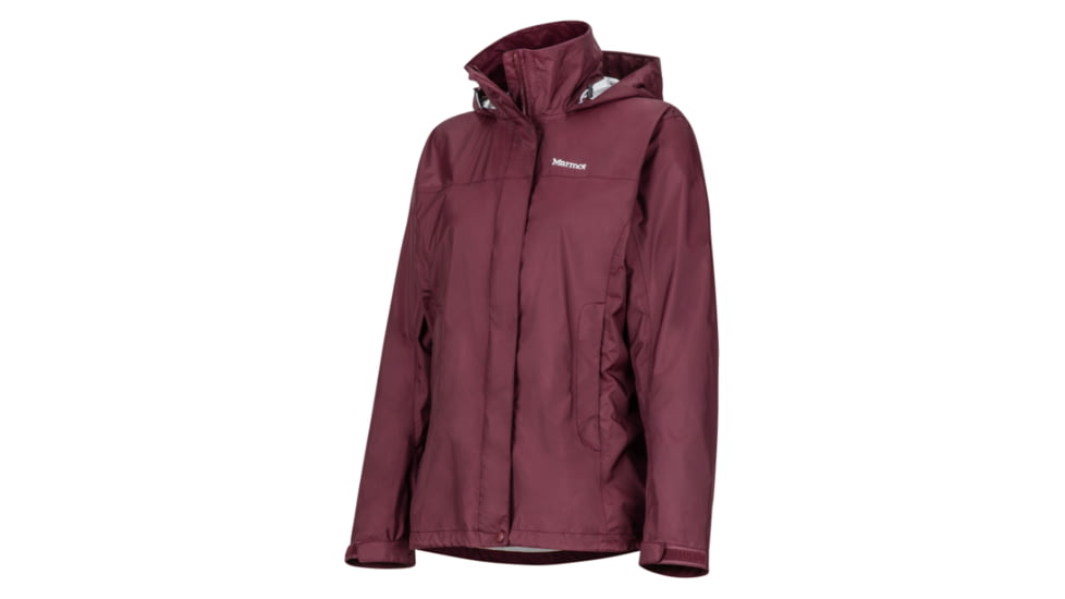 Marmot PreCip Rain Jackets - Womens, Burgundy, Small, 46200-6995-S