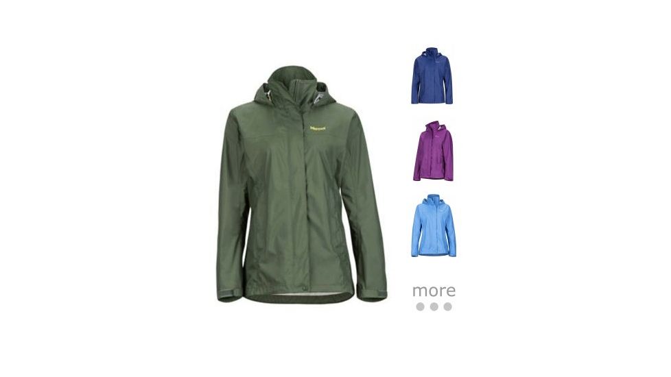 Marmot PreCip Rain Jackets - Women's, Crocodile, Deep Dusk, Grape, Lakeside, Malachite, Teal Tide