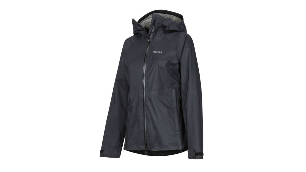 Marmot PreCip Stretch Jacket - Womens, Black, Small, 36590-001-S