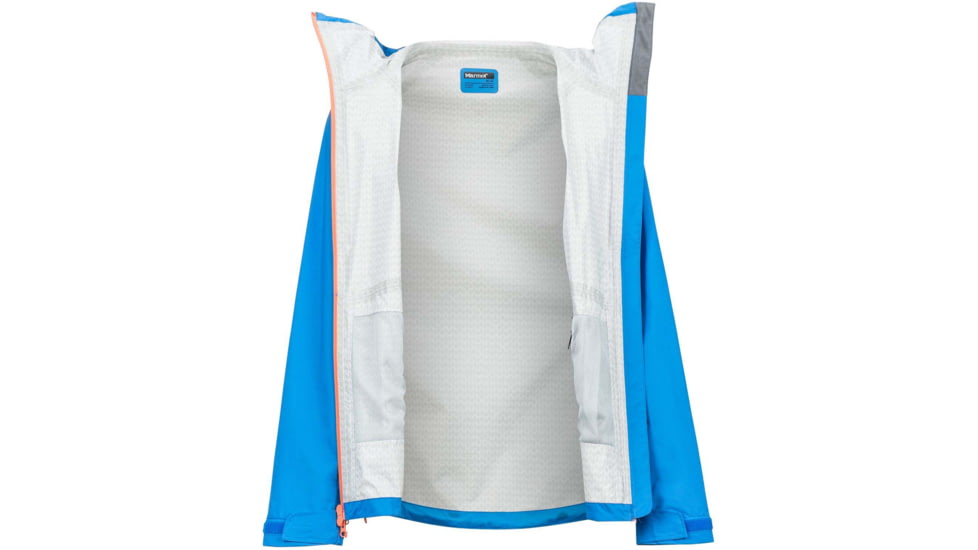 Marmot PreCip Stretch Jacket - Womens, Clear Blue, Large, 36590-3695-Large