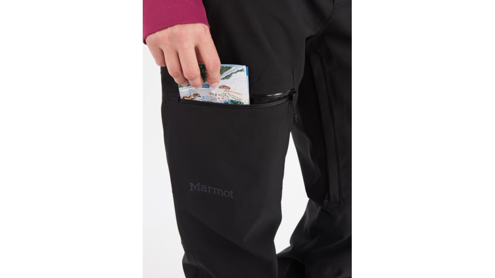 Marmot Refuge Insulated Pant - Women's, Black, Medium, 195115267339