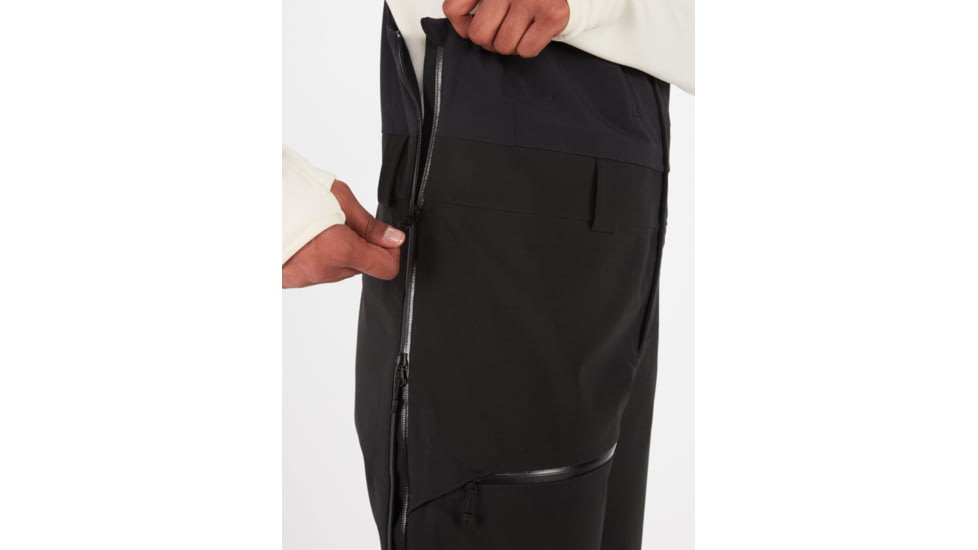 Marmot Refuge Pro Bib - Womens, Black, Extra Large, M13212-001-XL