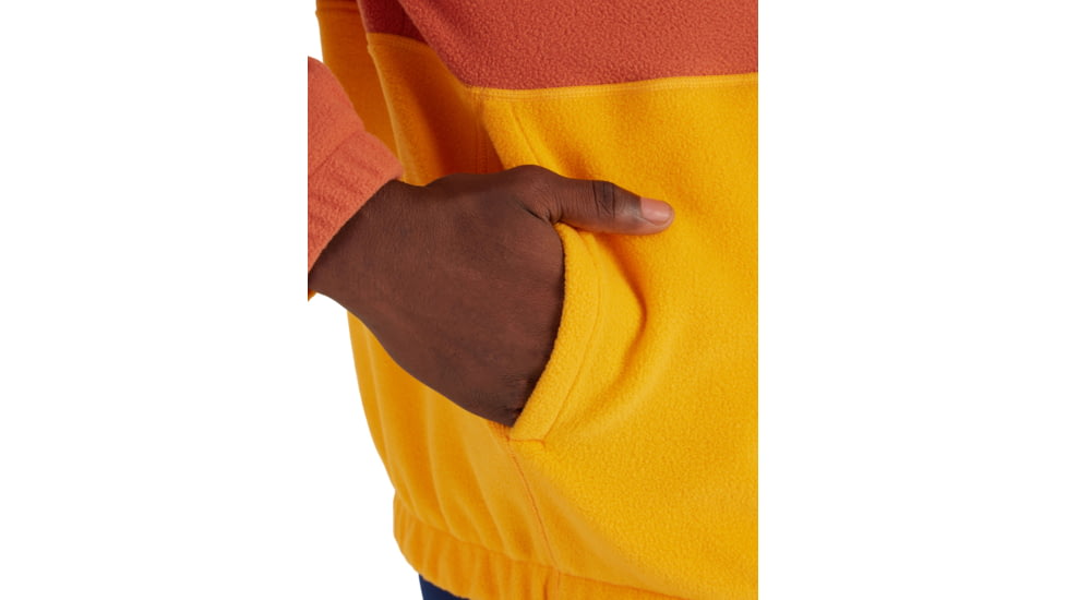 Marmot Retro Rocklin 1/2 Zip - Mens, Auburn/Golden Sun, Small, M14609-23491-S