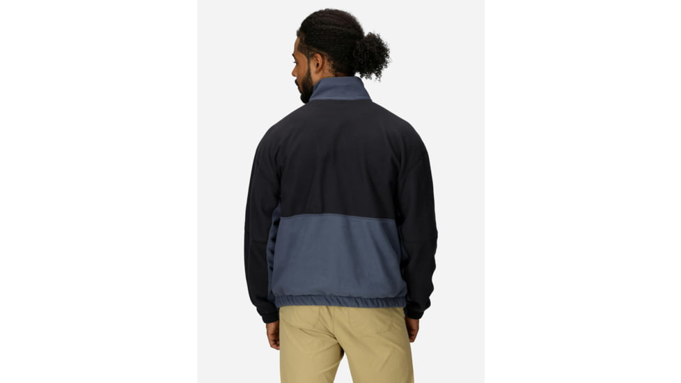 Marmot Retro Rocklin 1/2 Zip - Mens, Black/Thunderhead, XXL, M14609-24392XXL