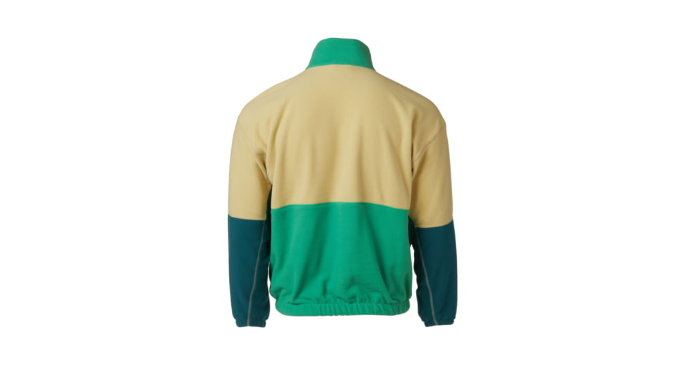 Marmot Retro Rocklin 1/2 Zip - Mens, Light Oak/Clover/Dark Jungle, Medium, M14609-23234-M