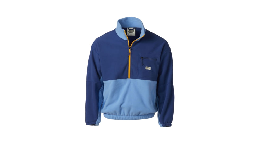 Marmot Retro Rocklin 1/2 Zip - Mens, Twilight Blue/Blue Bonnet, 2XL, M14609-23246-XXL