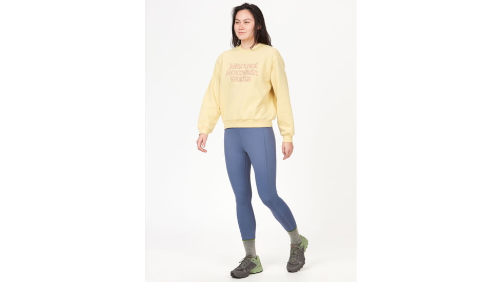 Marmot Rock Haven 7/8 Tight - Womens, Storm, Small, M14165-134-S