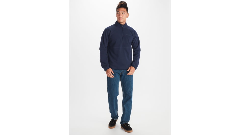 Marmot Rocklin 1/2 Zip - Mens, Arctic Navy, Medium, M12650-2975-M