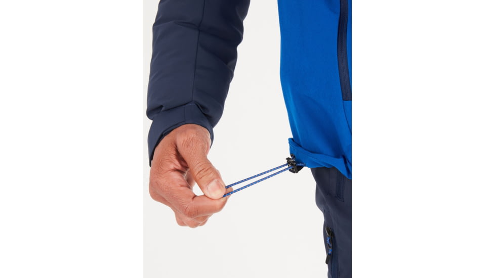 Marmot ROM GORE-TEX Infinium Hoody - Mens, Dark Azure/Arctic Navy, Medium, M12360-19593-M