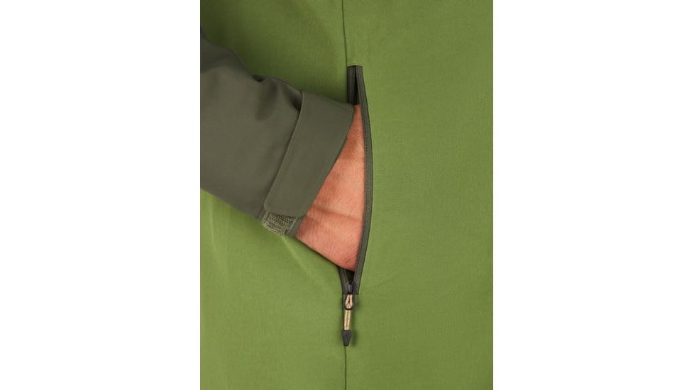 Marmot ROM GORE-TEX Infinium Hoody - Mens, Nori/Foliage, Extra Large, M12360-19591-XL