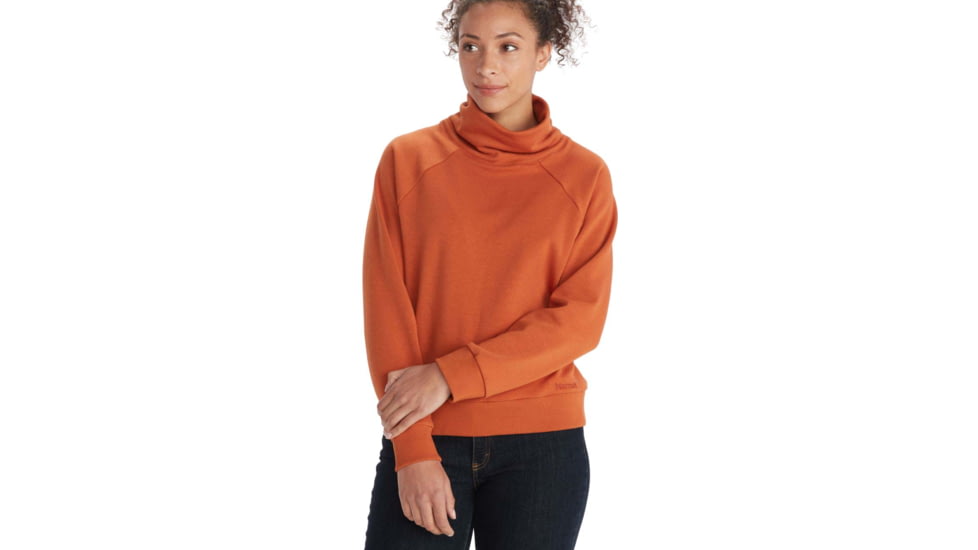 Marmot Rowan Funnel Neck - Womens, Copper, Small, M13287-7160-S