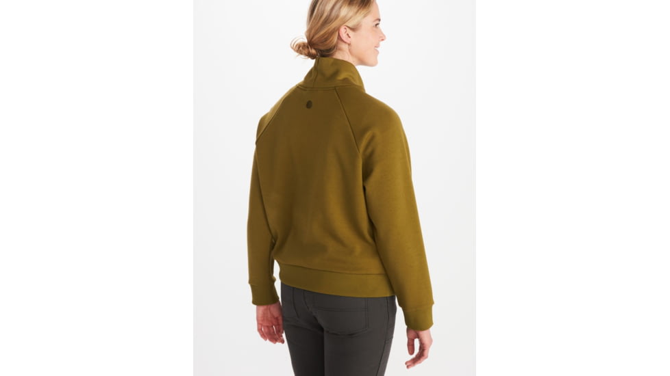 Marmot Rowan Funnel Neck - Womens, Military Green, Small, M13287-4050-S
