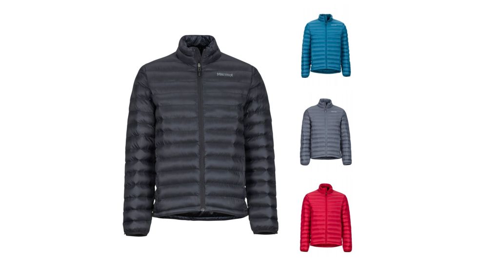 Marmot Solus Featherless Jacket - Mens, Black, Moroccan Blue, Steel Onyx, Team Red
